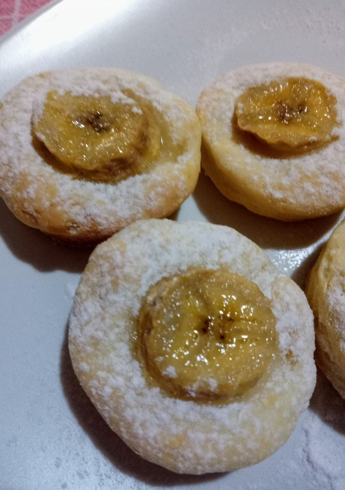 Una foto de Pancitos salados con banana