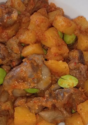 Foto resep Sambal goreng kentang