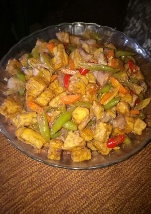 Foto resep Oseng buncis ati ampela