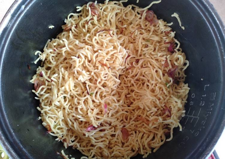 Resep Mie goreng sederhana tanpa kecap Anti Gagal