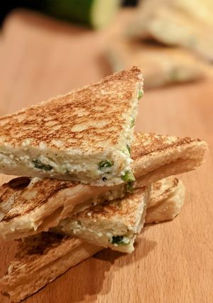A picture of Paneer Mayo Sandwich.