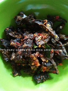 Foto resep Paru Goreng Rica Rica