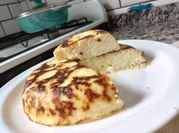 Una foto de tortas de ricotta sin harina