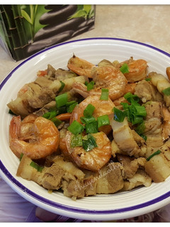 Hình của món Tôm rim thịt ba chỉ #cleaneating.