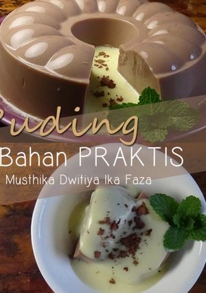 Foto resep Menu takjil puding 2 bahan praktis