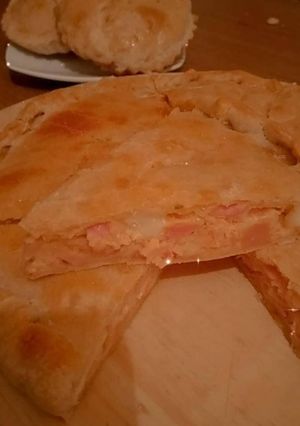 Una foto de Torta de fiambre