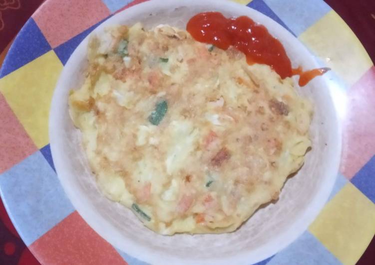 Langkah Mudah untuk Membuat Telur sayur udang yang Enak