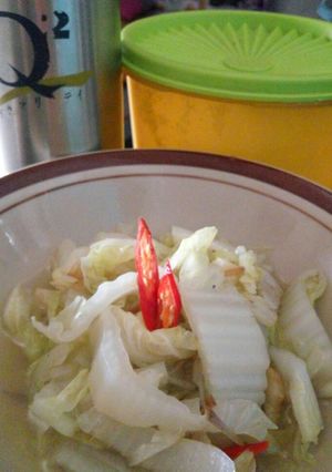 Foto resep Tumis sawi putih