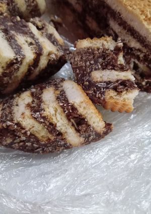 Una foto de Turrón de avena y chocolate (versión de mi tía)