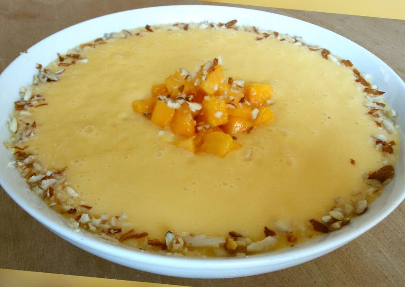 Quick Mango dessert