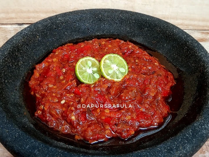 Langkah Gampang Membuat Resep Sambal Terasi Goreng yang Enak Banget Anti Ribet, Sempurna