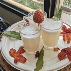 A picture of Lychee Sorbet.