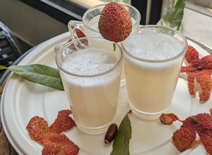 A picture of Lychee Sorbet.