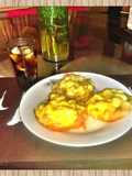 Panes gratinados al grill