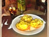 Panes gratinados al grill