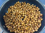A picture of crispy chickpeas