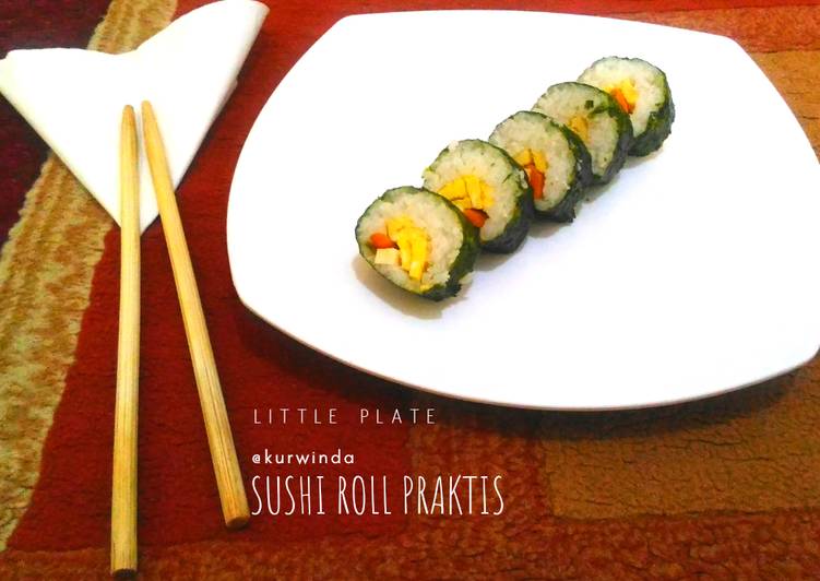 Cara Membuat Sushi Roll Praktis Yang Lezat