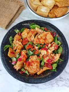 Foto resep Tahu Tempe Penyet Sambal Kemangi