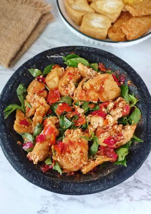 Foto resep Tahu Tempe Penyet Sambal Kemangi