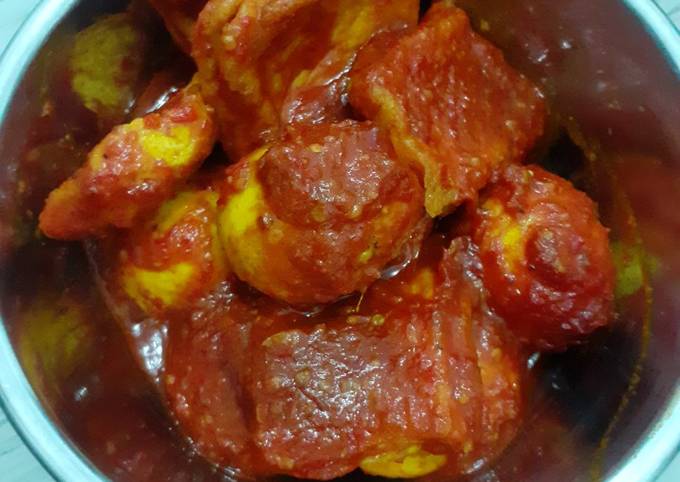 Resep: Bali tahu dan telur suroboyoan Wajib Dicoba