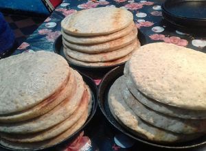 Una foto de Masa chirla de pizza