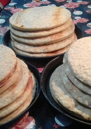 Una foto de Masa chirla de pizza