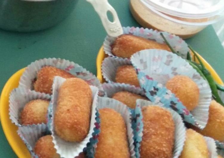 Resep Kroket ayam sayur, Bisa Manjain Lidah