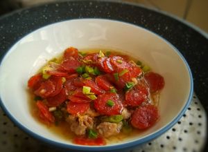 Foto resep Tim Kapsim Babi Sosis Singapore