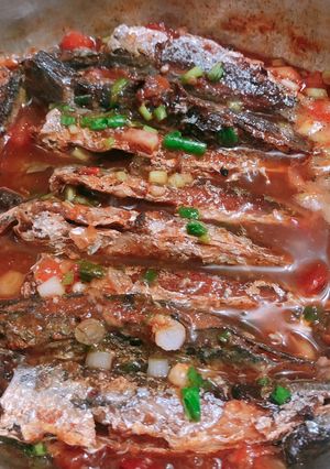 Hình của món Cá nục kho cà.
