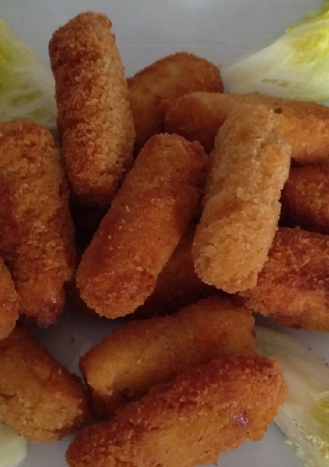Una foto de Croquetas de bacalao