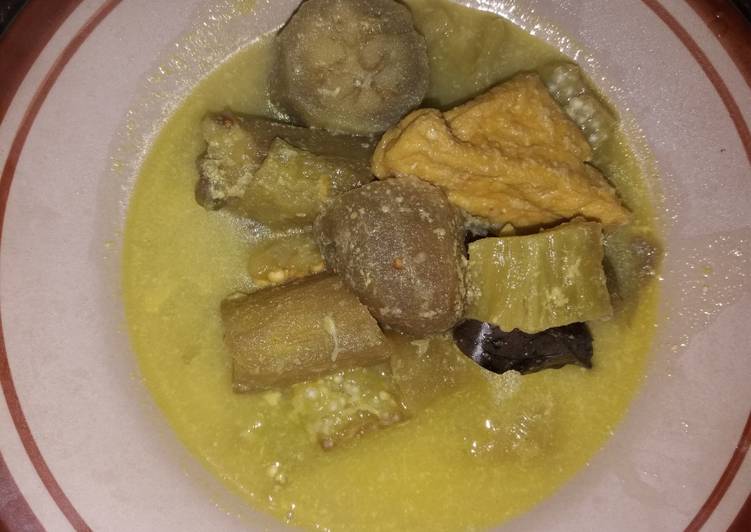 Resep duduh terong dan tahu Resep duduh terong dan tahu
