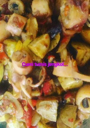 Foto resep Cumi tumis jengkol