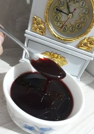 عکسی از دستور رب انگور سیاه