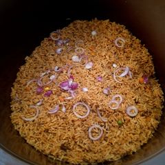 A picture of Party jollof rice.
