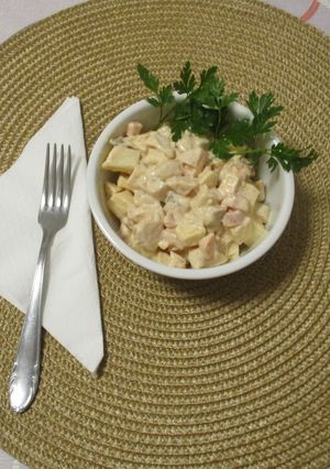 Erdélyi 🇷🇴 húsos 🍖 böff saláta 🥗 recept fotója
