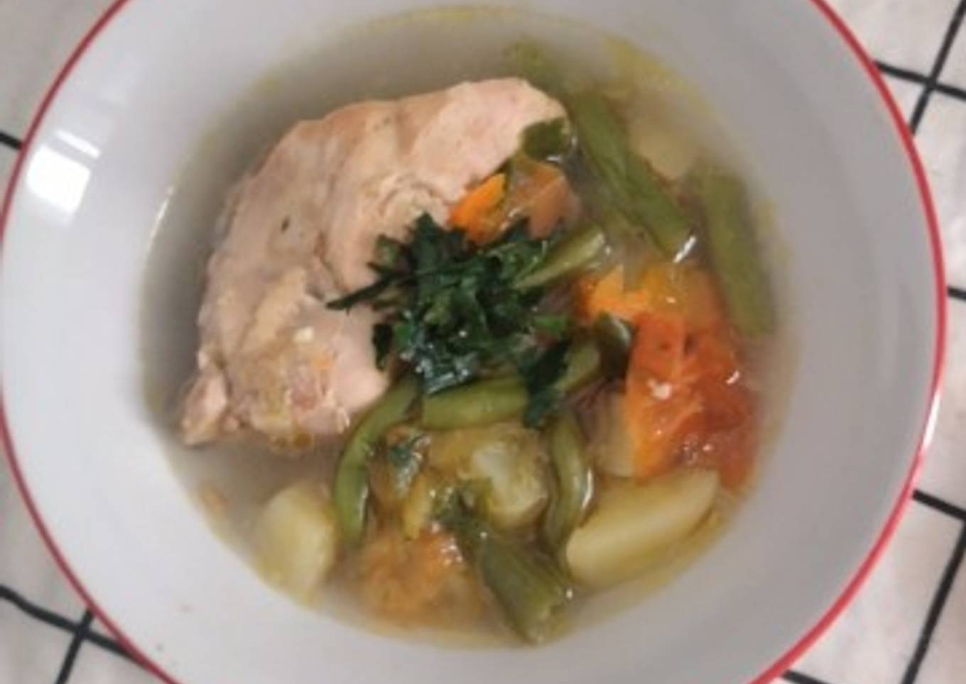 Soup Tahu Kentang