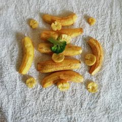 A picture of Unripe banana fritters#4weekchallenge.