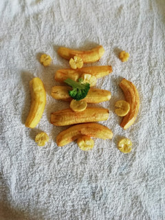 A picture of Unripe banana fritters#4weekchallenge.