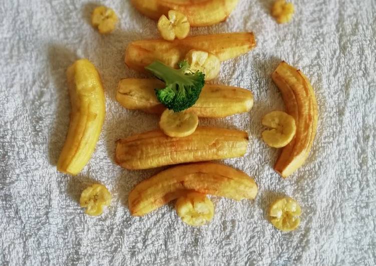 How to Make Homemade Unripe banana fritters#4weekchallenge