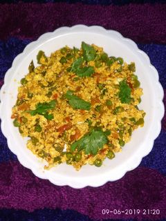 पनीर भुर्जी (Paneer Bhurji recipe in Hindi) रेसिपी मुख्य फोटो