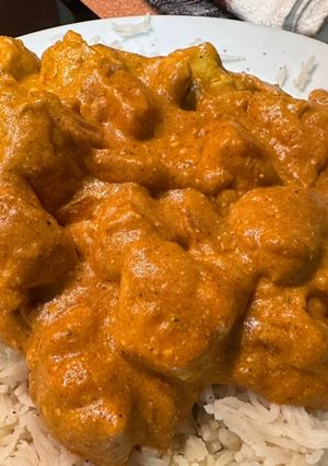 Una foto de Pollo tikka masala rápido