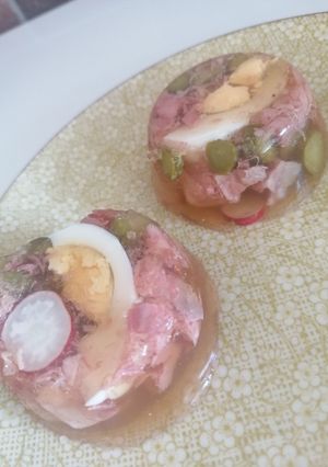 Une photo de Aspic tout frais !