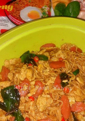 Foto resep Mie nyemek pedas manis