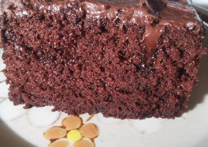 Moist chocolate cake