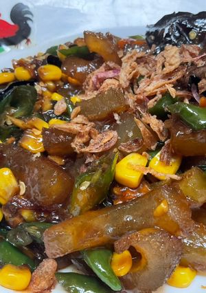 Foto resep Kikil Tiram Kecap Cabe Hijau