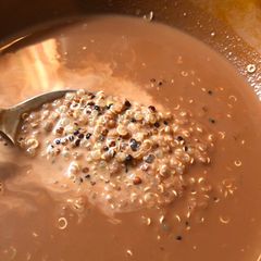 A picture of Chocolate Quinoa Champorado.