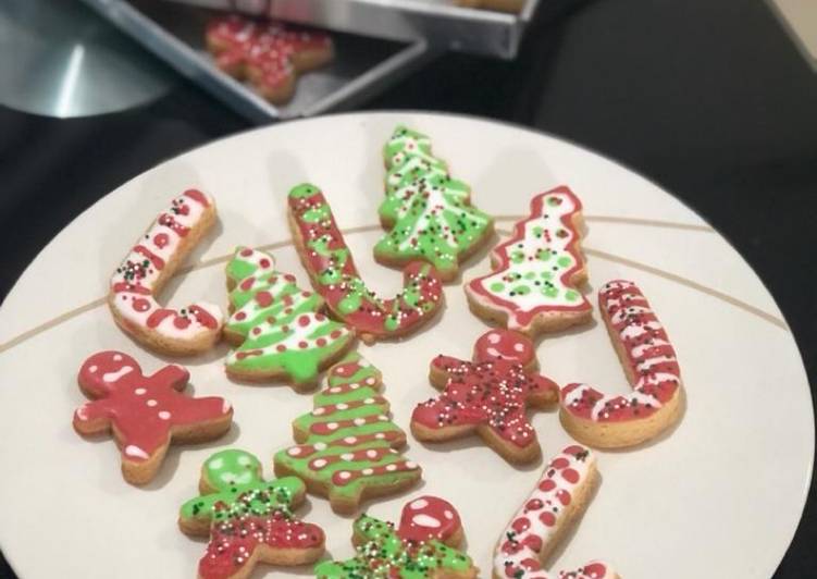 Christmas butter cookies