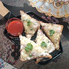 A picture of Vegetable MAYO OPEN CHEESE SANDWICH..