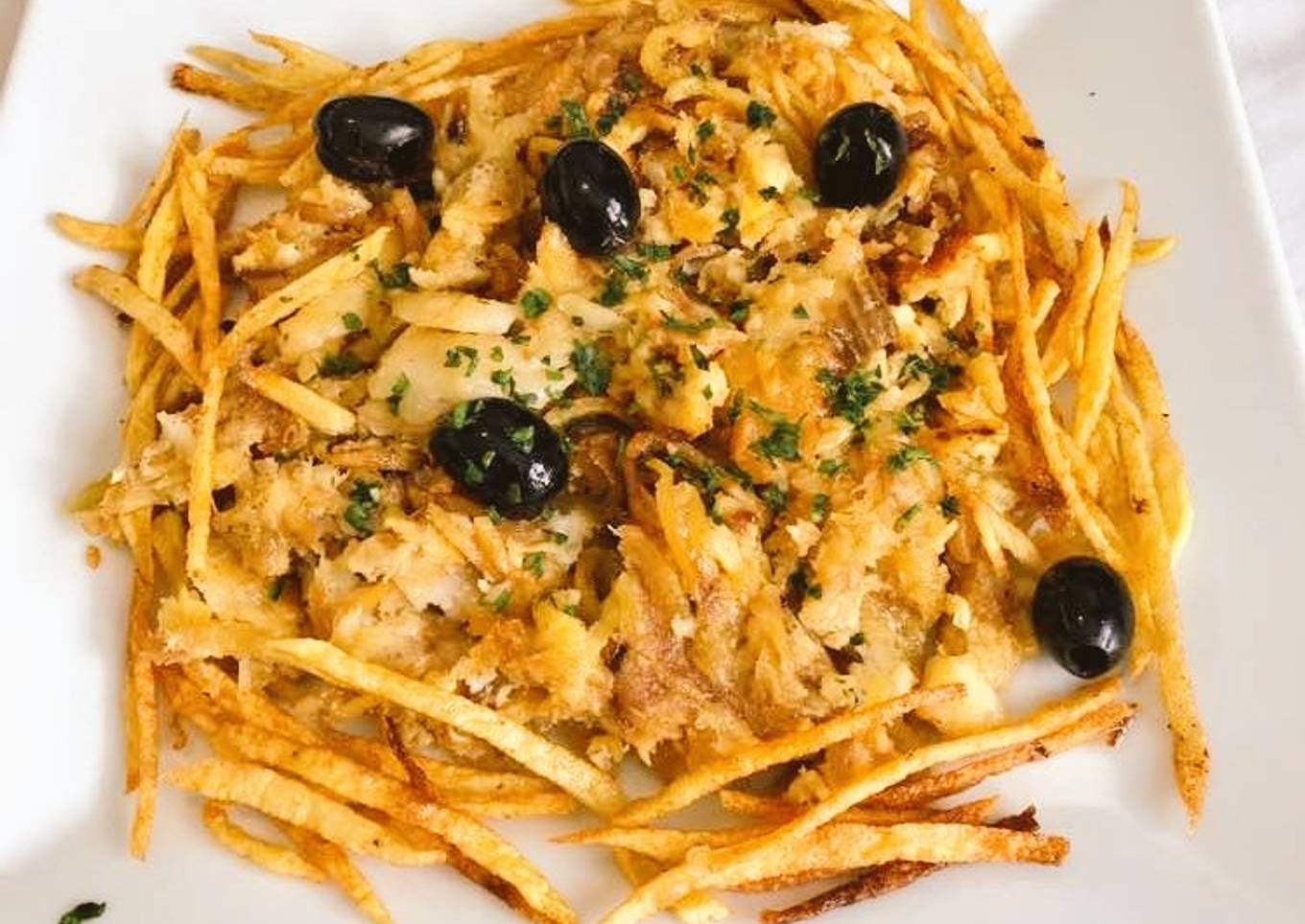 Bacalao a bras - Comida favorita de cristiano ronaldo