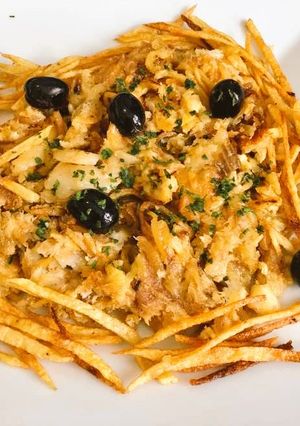 Foto principal de Bacalao a bras - Comida favorita de cristiano ronaldo
